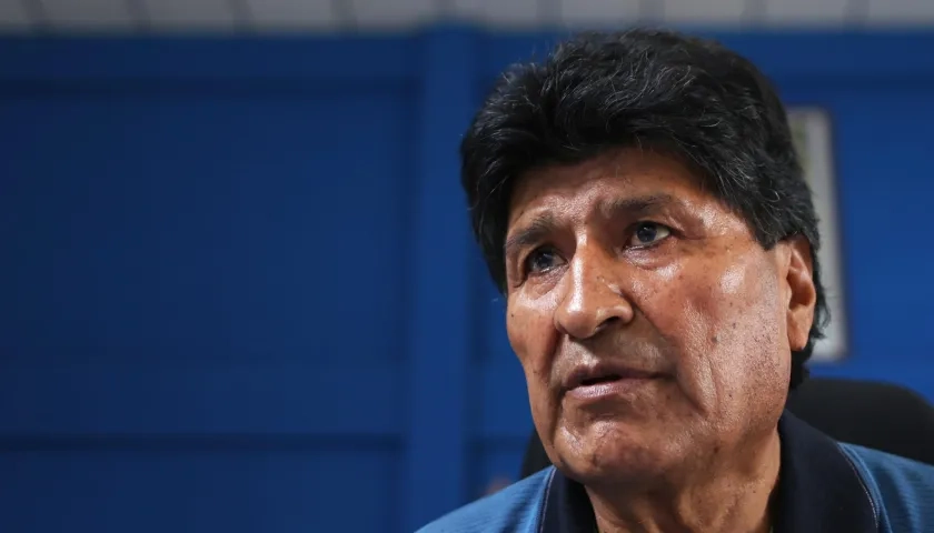 Evo Morales.