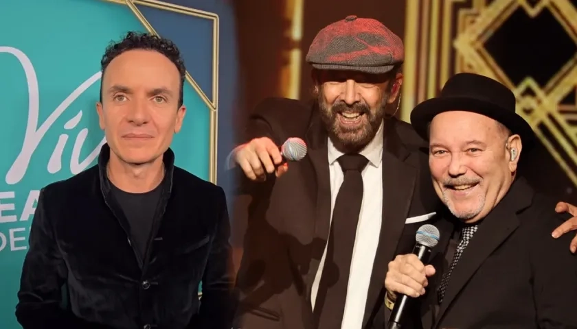 Fonseca, Juan Luis Guerra y Rubén Blades. 