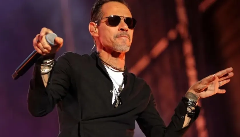 El cantante puertorriqueño Marc Anthony.