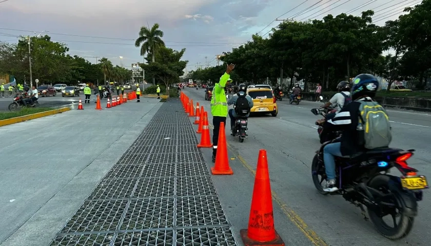 Habrá orientadores de movilidad en la zona de la Circunvalar para garantizar el flujo vehicular.