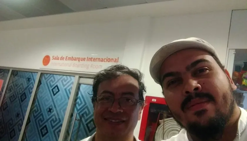 El Presidente Gustavo Petro con Rodrigo Ramírez.