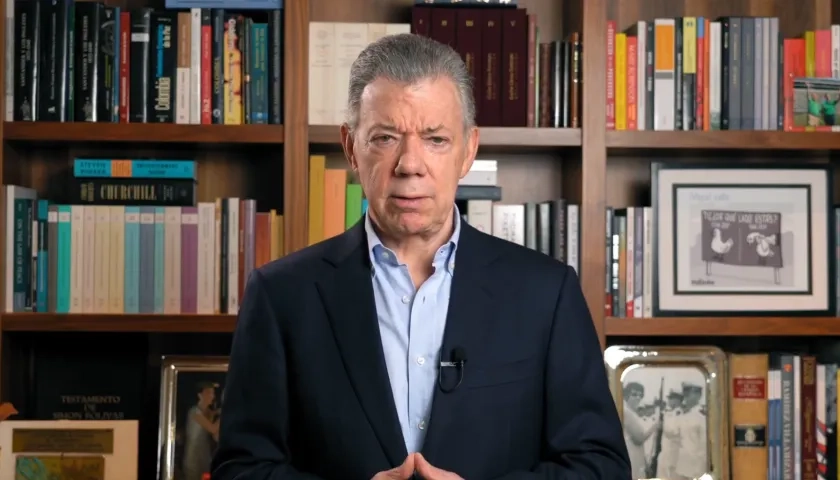 Juan Manuel Santos, expresidente de Colombia.