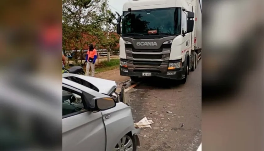 Accidente en Palmar. 