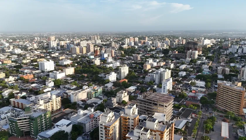 Panorámica de Barranquilla.