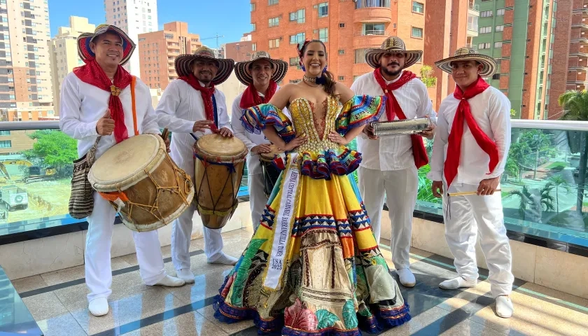 Adriana Vukota, Reina Central del Carnaval de Barranquilla en Tampa.