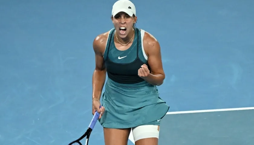 La estadounidense Madison Keys.