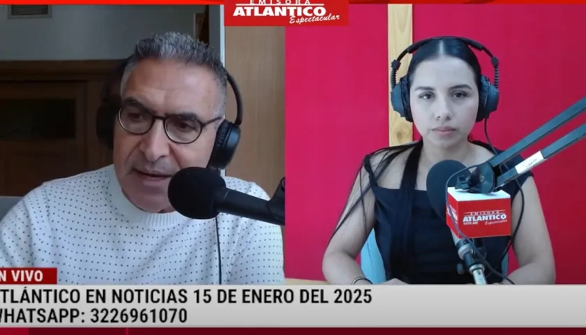 Transmisión de Atlántico en Noticias.