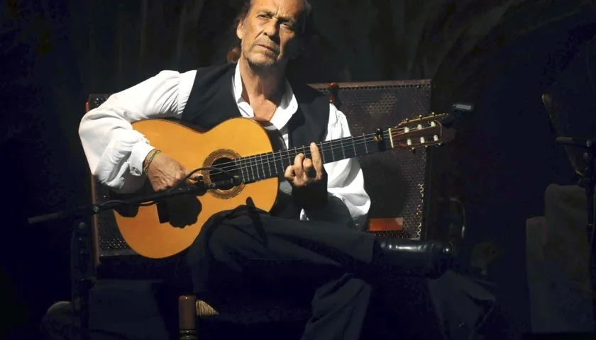 Guitarrista Paco de Lucía.