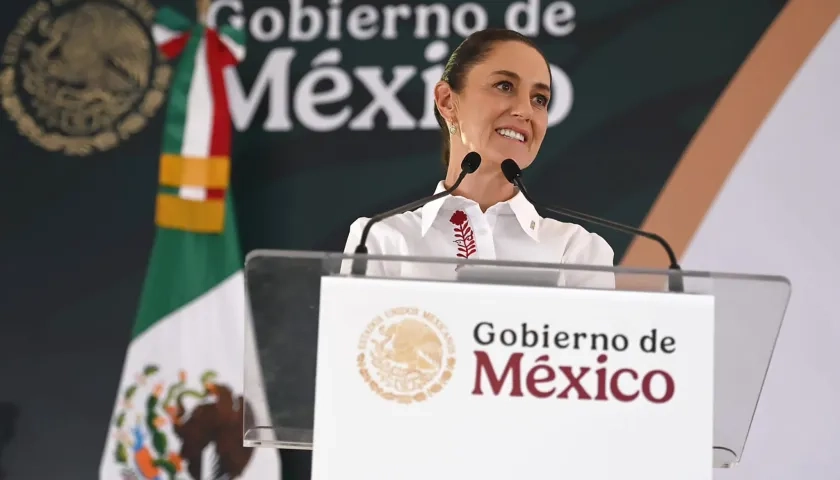 Claudia Sheinbaum, presidenta de México.