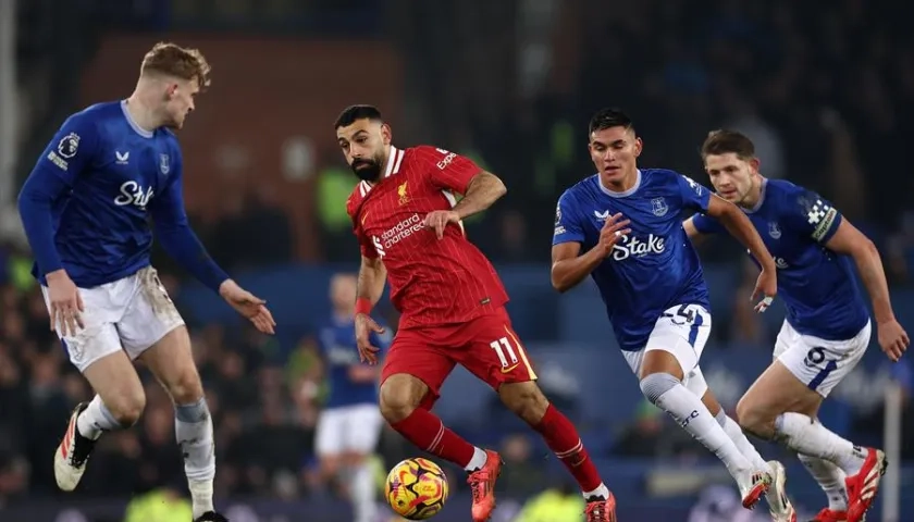 Mohamed Salah marcó un gol para Liverpool.