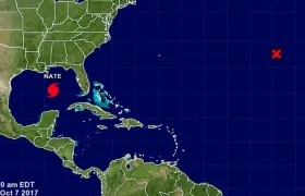 Tormenta Nate se convirtió en huracán 1.