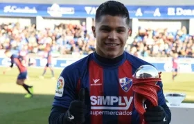Juan Camilo 'Cucho' Hernández, jugador colombiano. 