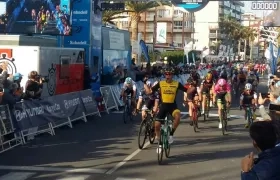Danny Van Poppel (Lotto Jumbo) ganó la primera etapa de la Vuelta de la Comunidad Valenciana.