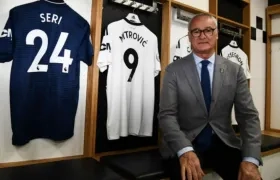 Claudio Ranieri, técnico del Fulham. 