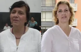 Carmen Arévalo y Maria Eulalia Arteta.
