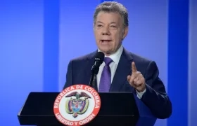 Juan Manuel Santos, Presidente.