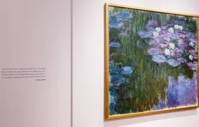  "Nymphéas en fleur", de Claude Monet.