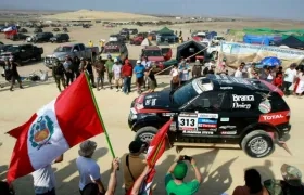 Rally Dakar en su paso por Perú. 