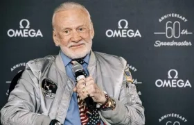 Buzz Aldrin, exastronauta estadounidense.