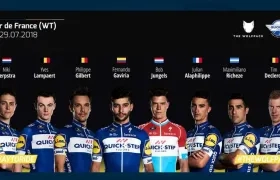 Estos son los 8 del Quic Step para el Tour de Francia.
