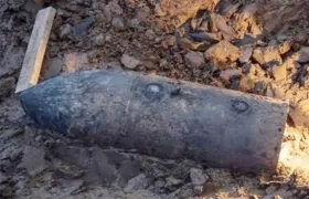 Esta es la bomba hallada en Glogów.