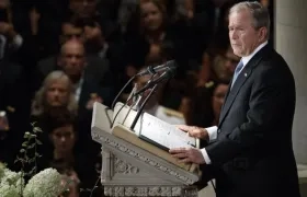 El expresidente de Estados Unidos George W. Bush.