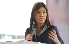 María Victoria Angulo González, Ministra de Educación.
