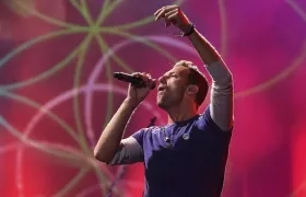Chris Martin, líder de Coldplay.