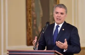 Iván Duque, presidente de Colombia.