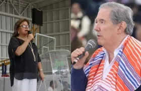 Gloria María Borrero y Guillermo Botero. 