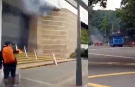 Disturbios en la Universidad Del Valle.
