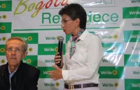 Antonio Navarro y Claudia López.