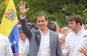 El líder del Parlamento de Venezuela, Juan Guaidó, reconocido como presidente encargado de su país por más de 50 países