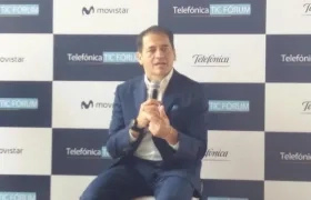 Fabián Hernández, presidente CEO de Telefónica Colombia.