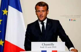 Emanuel Macron, presidente de Francia.