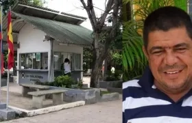 Federico José Guerrero Moreno fue impactado a bala en la parte externa del CAI Coolechera. 