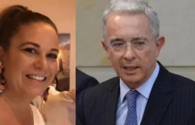 María Claudia Daza habló este sábado de Álvaro Uribe.