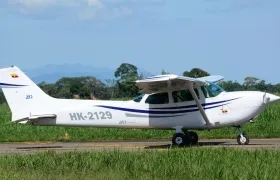La avioneta Cessna.