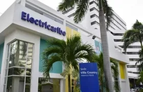 Fachada de Electricaribe, sede Villa Country.