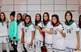Futbolistas de Afganistán.