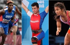 El dominicano Alexander Ogando, el panameño Ronnier Martínez y la ecuatoriana Lucía Yépez, son algunos de los atletas destacados. 