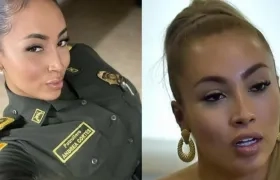 Andrea Cortés Guarín, expatrullera trans de la Policía.
