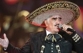 Vicente Fernández, cantante mexicano fallecido este domingo a los 81 años.