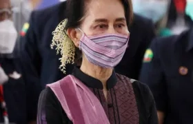 Aung San Suu Kyi, líder del gobierno de Birmania.