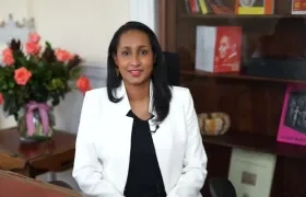 Angélica Mayolo, ministra de Cultura.