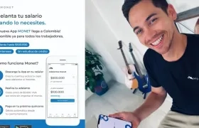 La aplicación y el empresario Freddy Fernández.