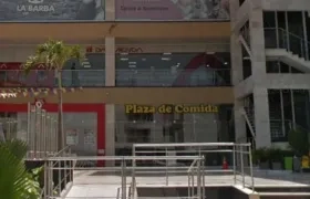 Sucursal del banco Davivienda, ubicada en el segundo piso del centro comercial Plaza Norte. 
