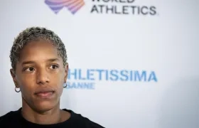 Yulimar Rojas, atleta venezolana. 