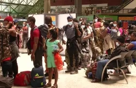La migración irregular tiene como paso a Colombia.