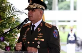Vladimir Padrino López, ministro de Defensa de Venezuela.